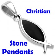 Christian Stone Pendants